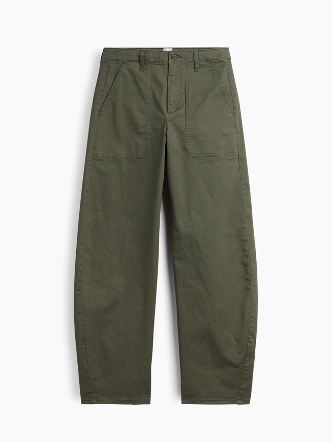 Mid Rise Barrel Khakis gap mid rise barrel khakis
