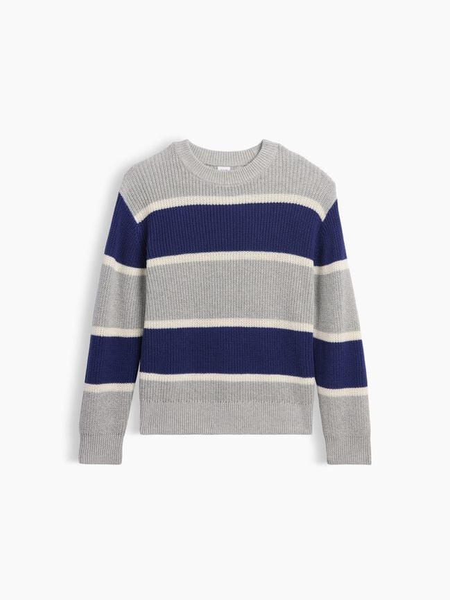 100% Cotton Relaxed Shaker Sweater gap 100 cotton relaxed shaker sweater