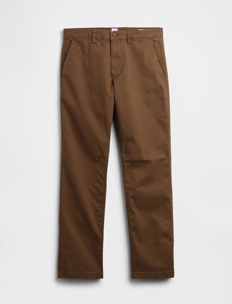 Essential Khakis in Straight Fit with GapFlex essential khakis in straight fit with gapflex