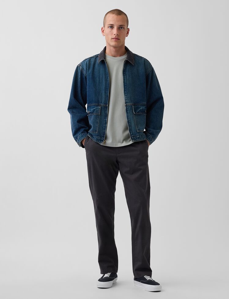 Modern Straight Khakis gap modern straight khakis