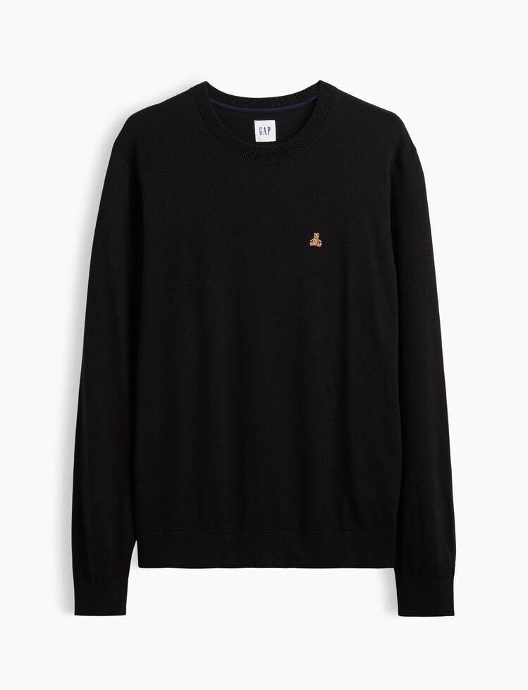 Cotton Crewneck Sweater gap cotton crewneck sweater