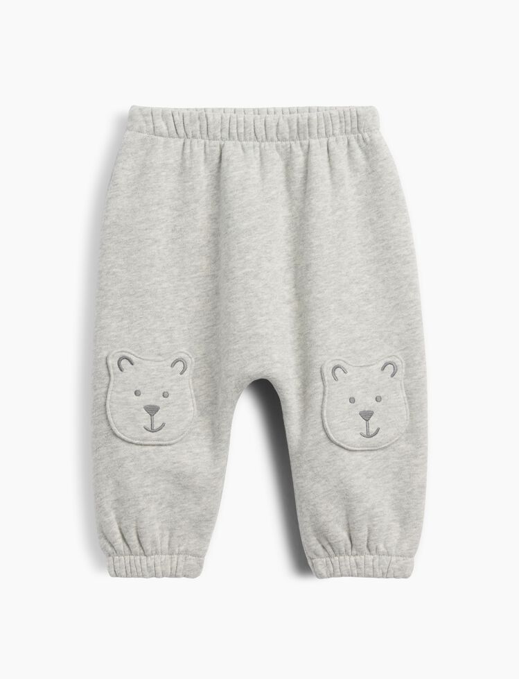 Baby VintageSoft Brannan Bear Knee Patch Joggers gap baby vintagesoft brannan bear knee patch joggers