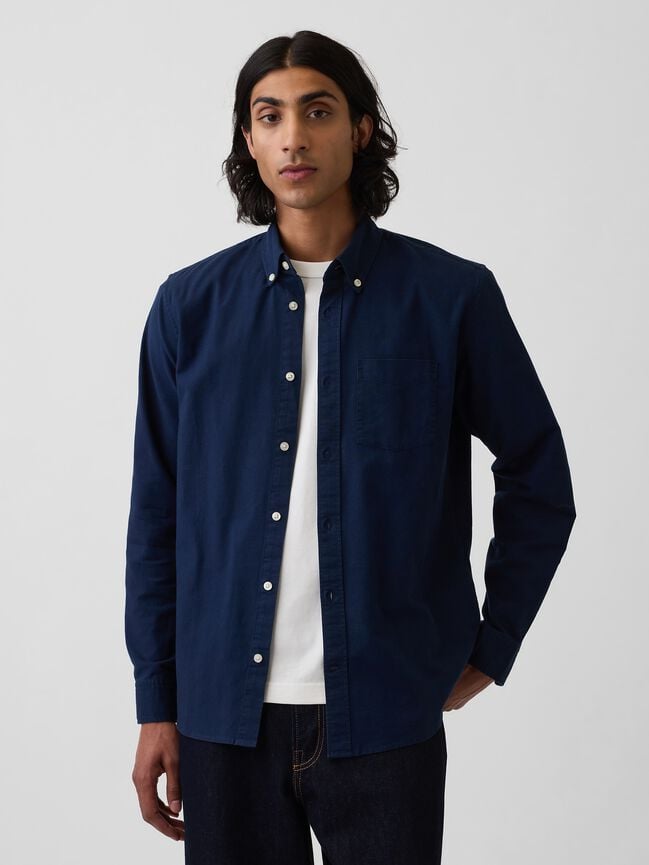 Oxford Button-Down Shirt gap oxford button down shirt