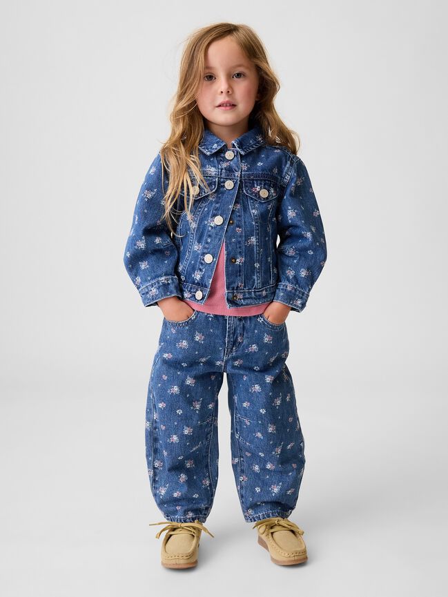 Baby & Toddler Floral Horseshoe Jeans gap baby toddler floral horseshoe jeans