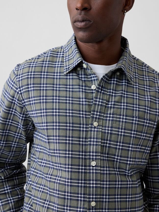 Oxford Shirt in Standard Fit gap oxford shirt in standard fit