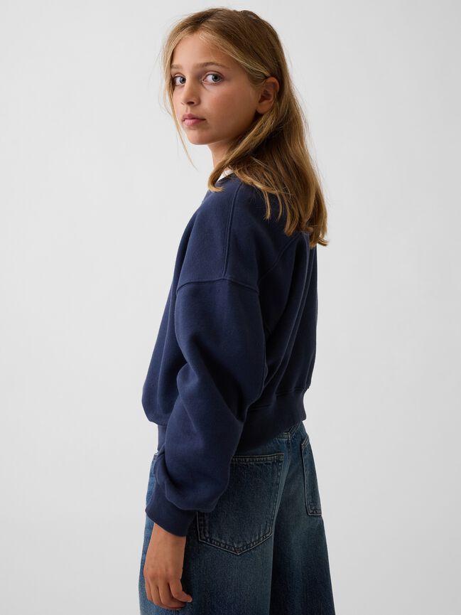 Kids VintageSoft Wedge Sweatshirt gap kids vintagesoft wedge sweatshirt