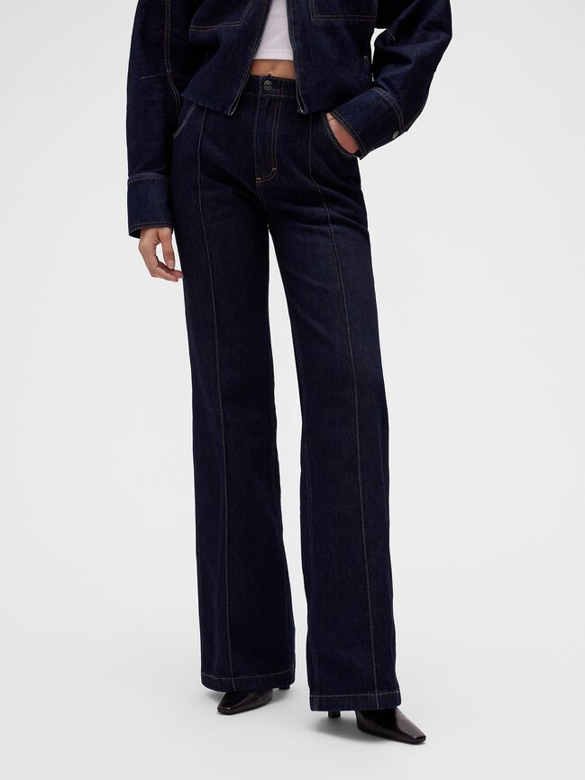GapStudio High Rise Pintuck Jeans gapstudio high rise pintuck jeans