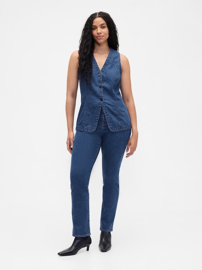 Mid Rise Classic Straight Jeans gap mid rise classic straight jeans