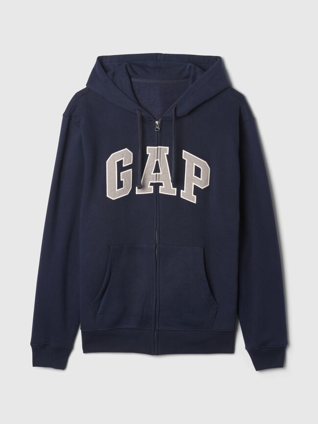 Adult VintageSoft Arch Logo Zip Hoodie gap adult vintagesoft arch logo zip hoodie