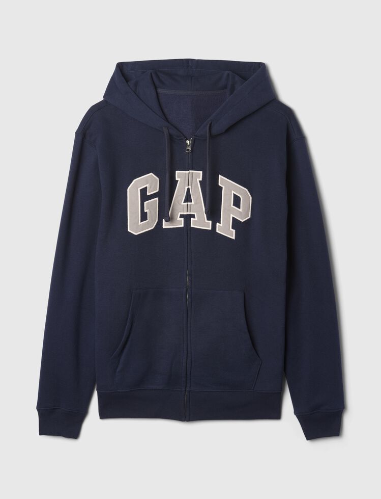 Adult VintageSoft Arch Logo Zip Hoodie gap adult vintagesoft arch logo zip hoodie