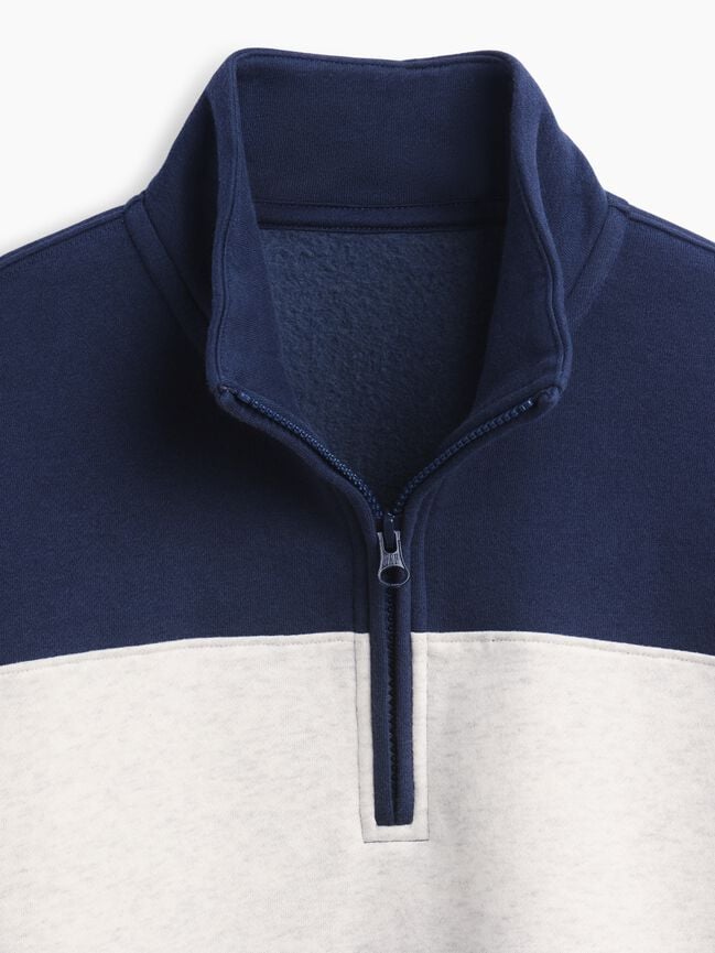 Kids VintageSoft Quarter-Zip Pullover gap kids vintagesoft quarter zip pullover