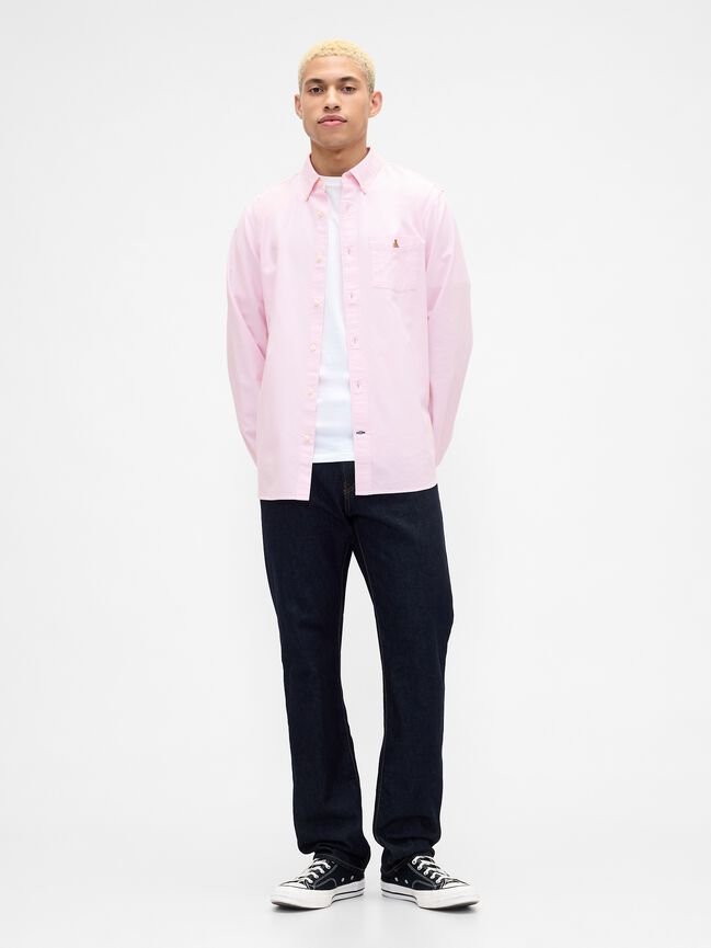 Oxford Shirt in Standard Fit gap oxford shirt in standard fit
