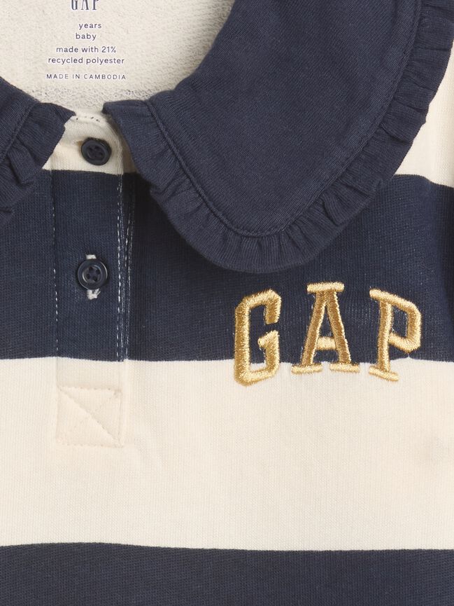 Baby & Toddler French Terry Logo Rugby Dress gap baby toddler french terry logo rugby dress