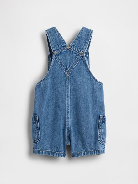 gap baby denim shortalls gap baby denim shortalls