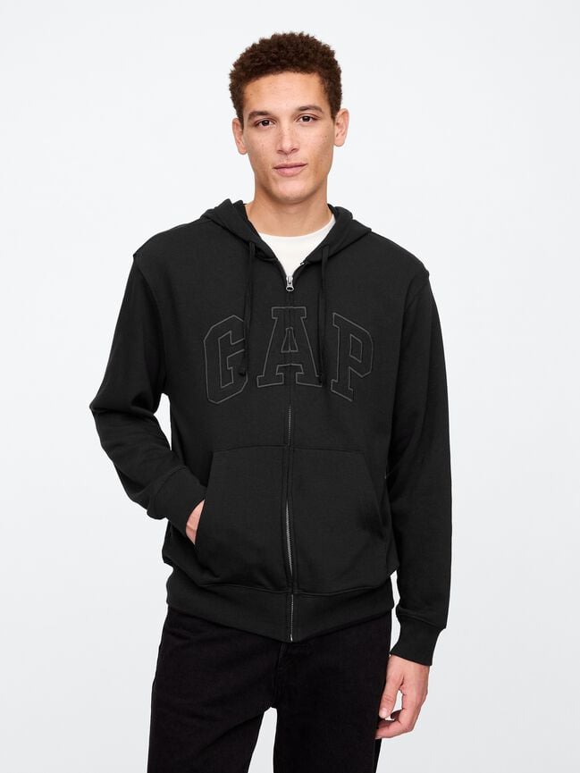 Gap Logo Zip Hoodie gap logo zip hoodie