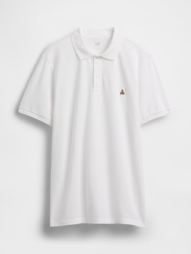 Brannan Bear Stretch Pique Polo Shirt gap brannan bear stretch pique polo shirt