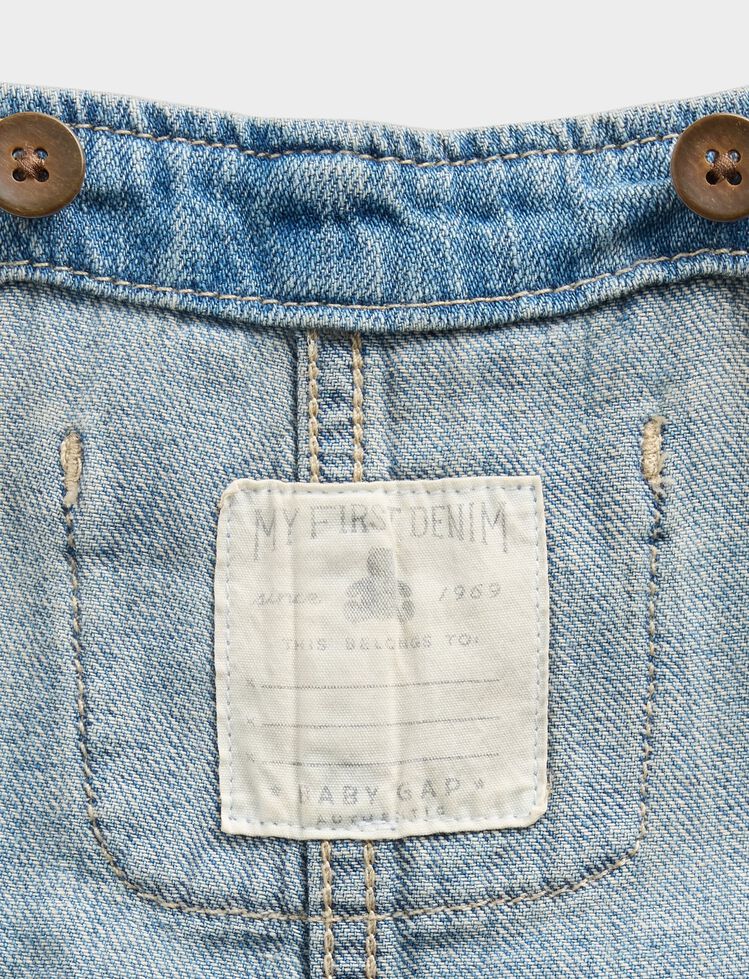 Baby Denim Overalls gap baby denim overalls