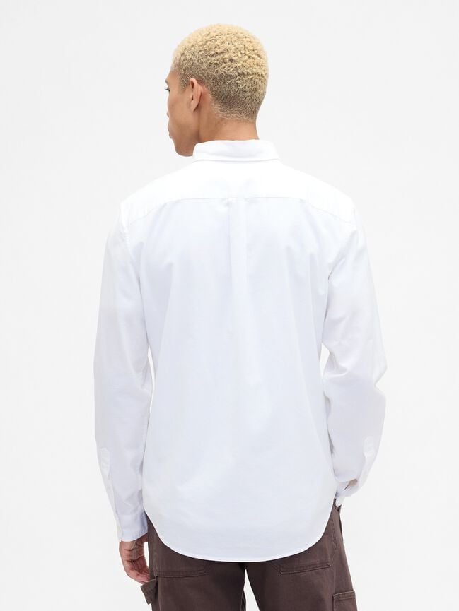 Oxford Shirt in Standard Fit gap oxford shirt in standard fit