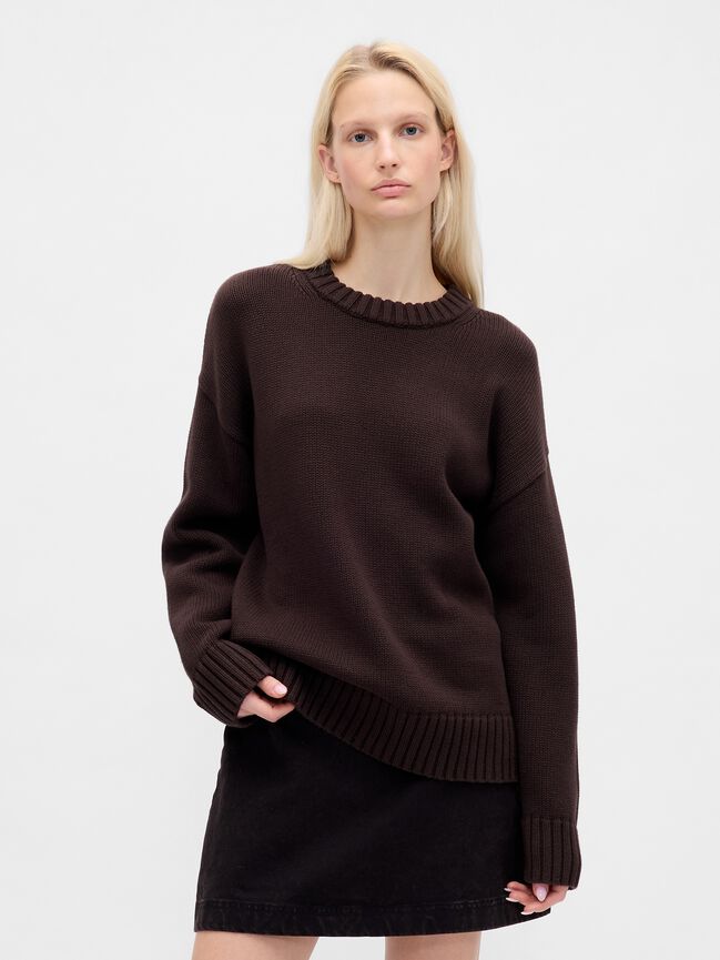 100% Cotton Oversized Sweater gap 100 cotton oversized sweater