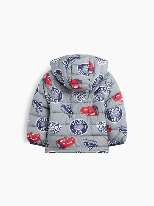 babyGap × Cars Print Puffer Jacket babygap cars print puffer jacket