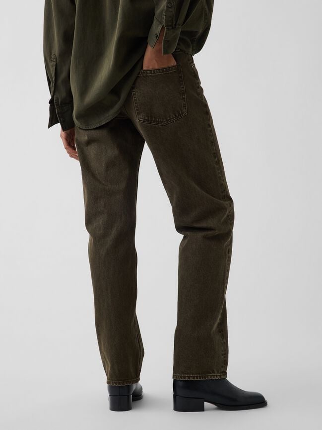 Mid Rise Straight Taper Jeans gap mid rise straight taper jeans