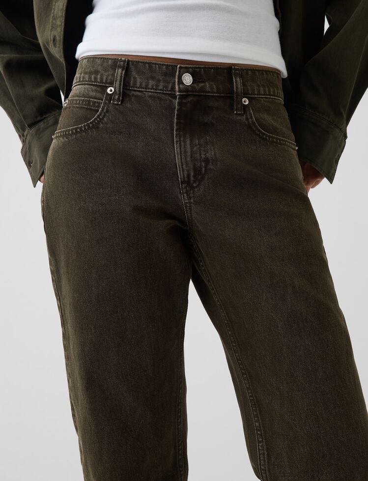 Mid Rise Straight Taper Jeans gap mid rise straight taper jeans