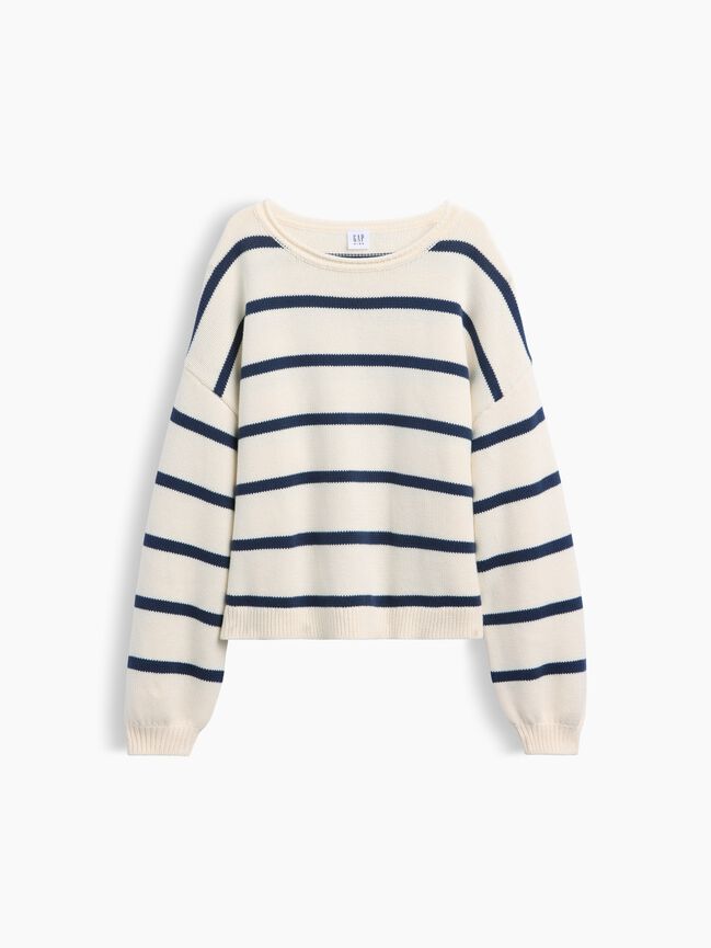 Kids 100% Cotton Oversized Rollneck Sweater gap kids 100 cotton oversized rollneck sweater