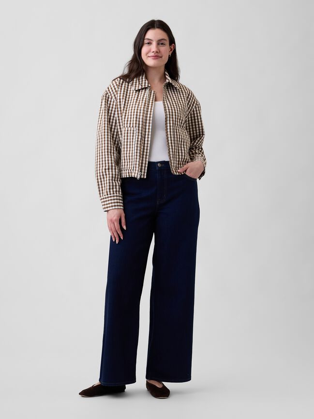 Mid Rise Wide-Leg Jeans gap mid rise wide leg jeans