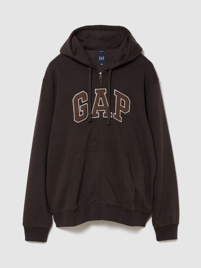 Adult VintageSoft Arch Logo Zip Hoodie gap adult vintagesoft arch logo zip hoodie