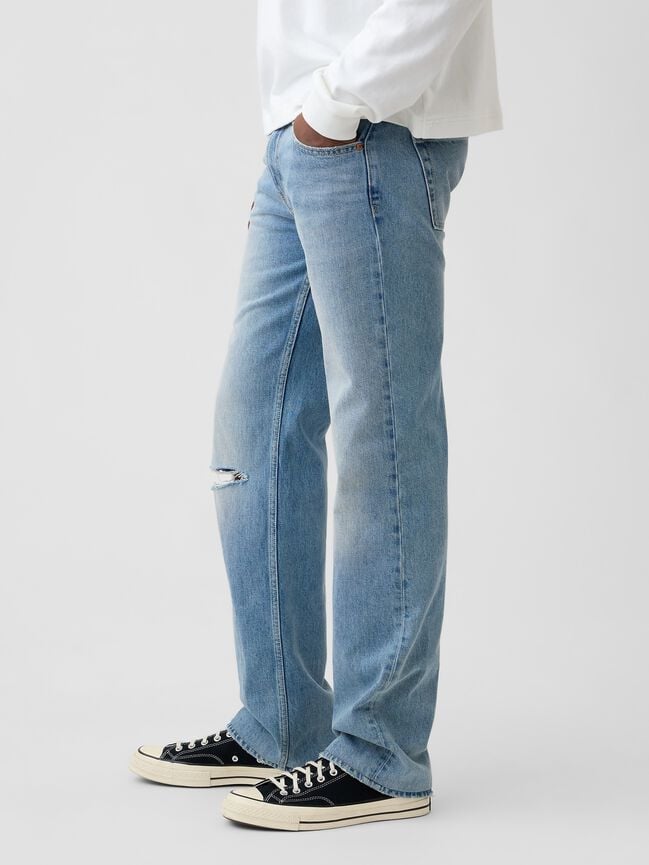 Relaxed Straight Jeans gap relaxed straight jeans