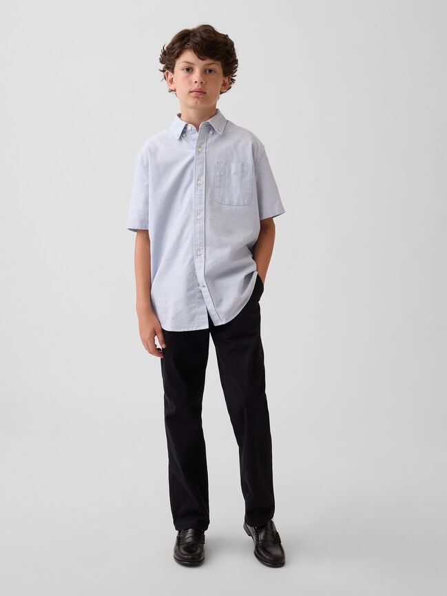Kids Uniform Oxford Shirt gap kids uniform oxford shirt