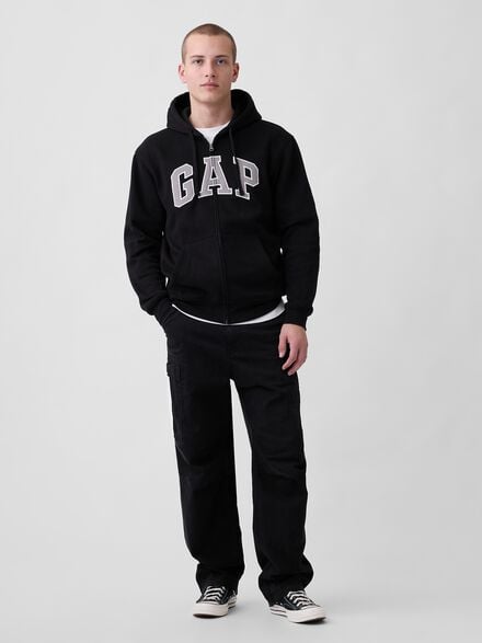 gap adult vintagesoft arch logo zip hoodie gap adult vintagesoft arch logo zip hoodie