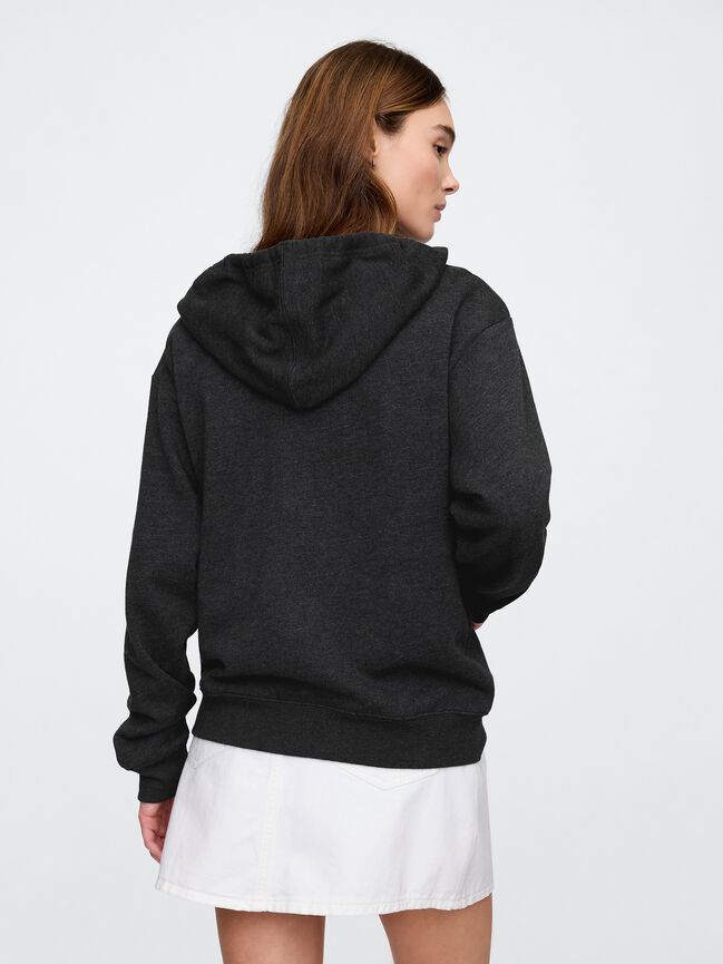 Relaxed Gap Logo Zip Hoodie relaxed gap logo zip hoodie