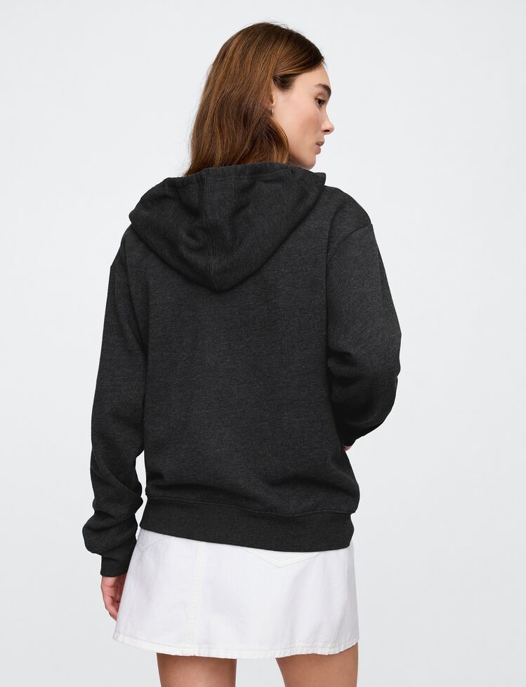 Relaxed Gap Logo Zip Hoodie relaxed gap logo zip hoodie