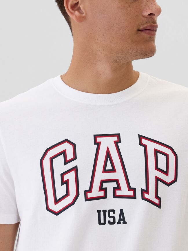 Everyday Soft Gap USA Logo T-Shirt everyday soft gap usa logo t shirt