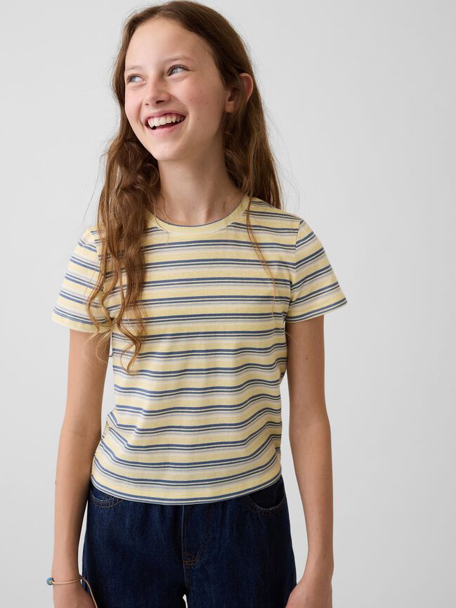 Kids VintageSoft Stripe T-Shirt gap kids vintagesoft stripe t shirt