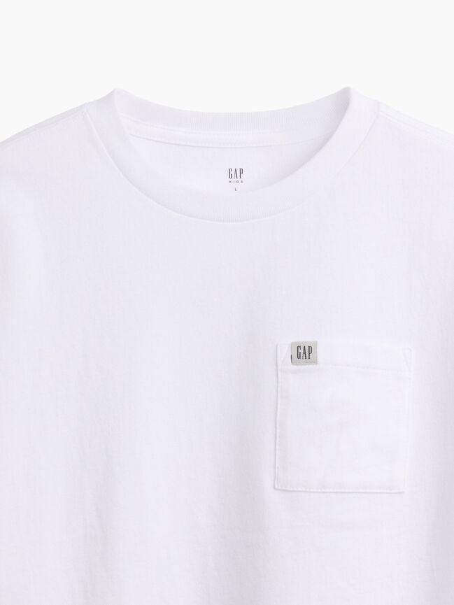 Kids Logo Pocket T-Shirt gap kids logo pocket t shirt