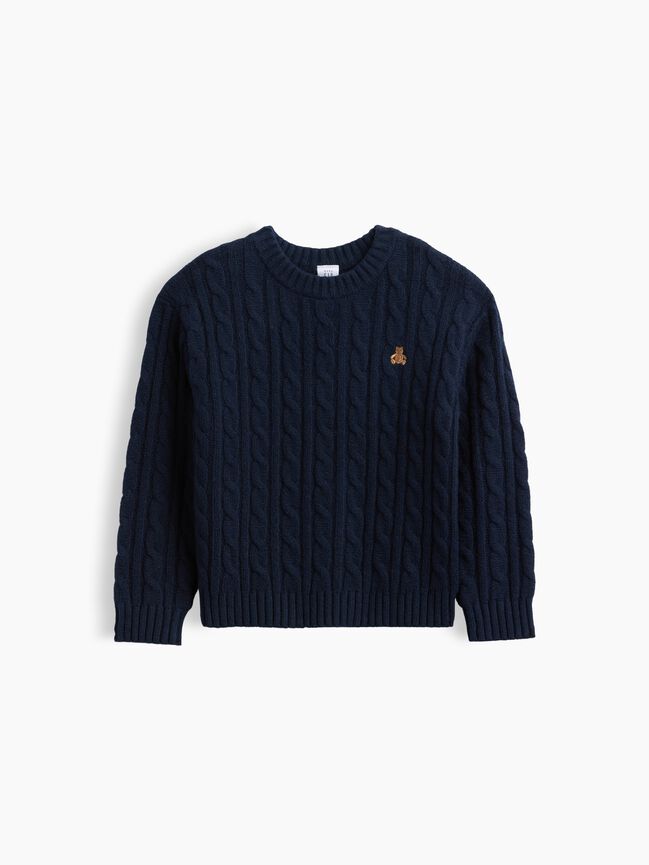 Baby & Toddler CashSoft Cable-Knit Sweater gap baby toddler cashsoft cable knit sweater