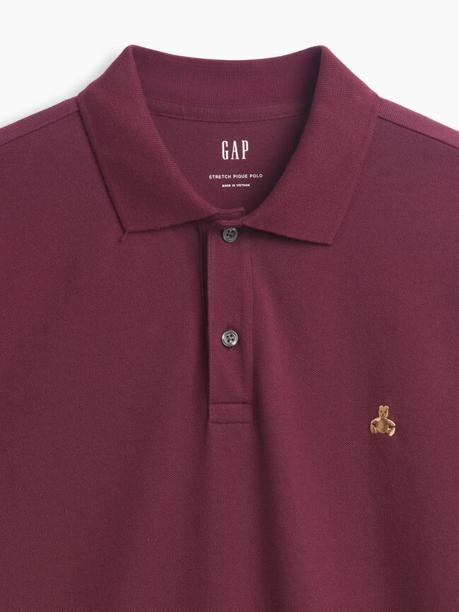 Stretch Pique Polo Shirt gap stretch pique polo shirt