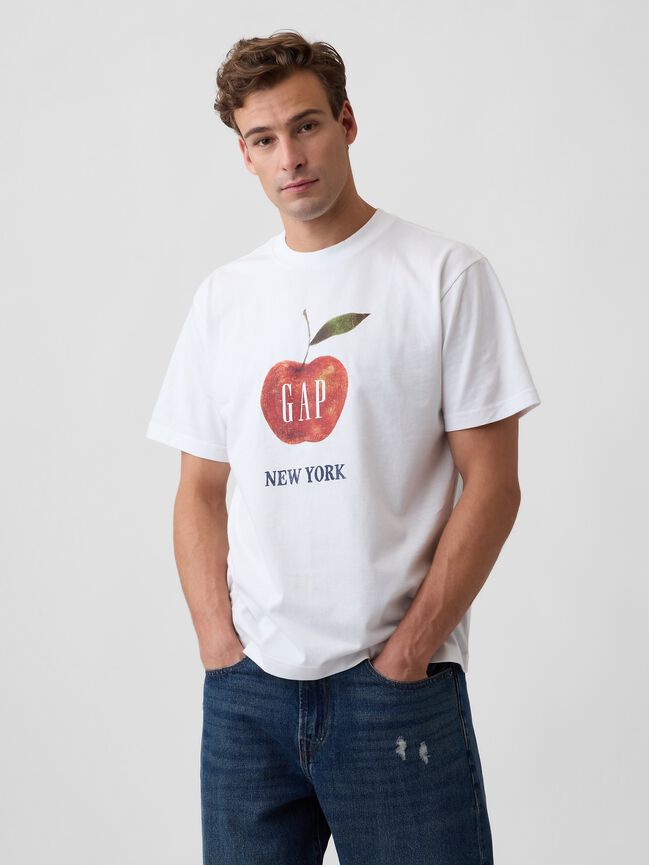 Everyday Soft Relaxed Graphic T-Shirt gap everyday soft relaxed graphic t shirt