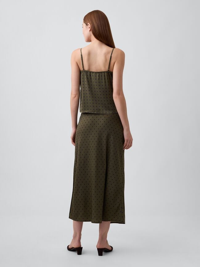 Pull-On Maxi Skirt gap pull on maxi skirt