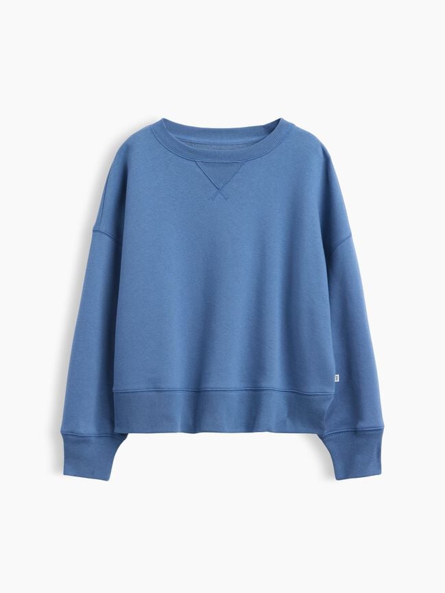 Kids VintageSoft Oversized Split-Hem Sweatshirt gap kids vintagesoft oversized split hem sweatshirt