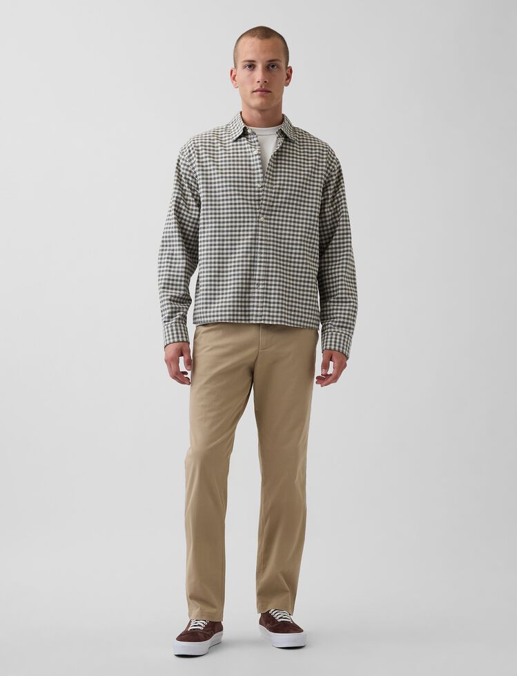 Modern Straight Khakis gap modern straight khakis