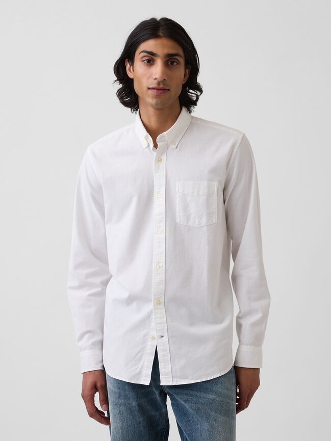 Oxford Button-Down Shirt gap oxford button down shirt