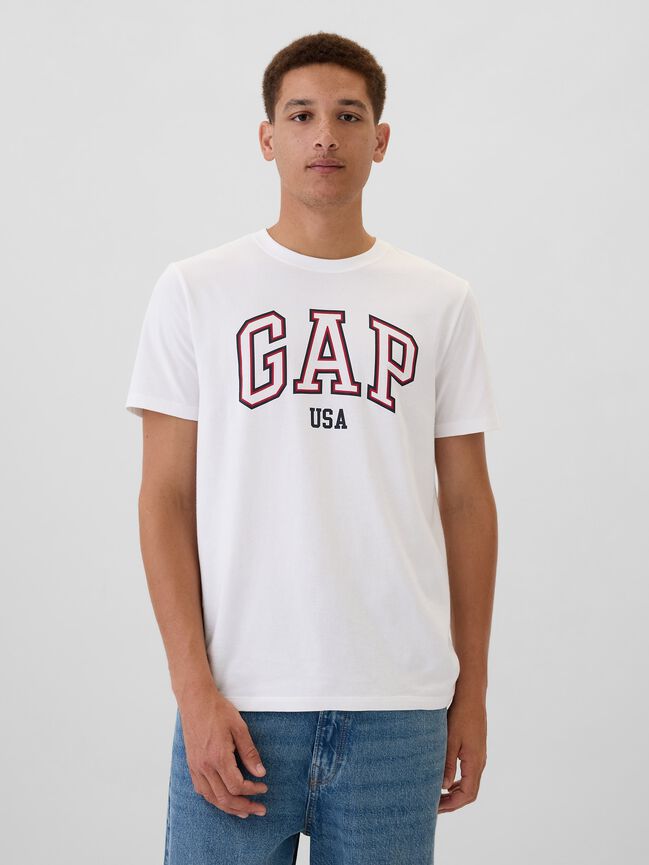 Everyday Soft Gap USA Logo T-Shirt everyday soft gap usa logo t shirt