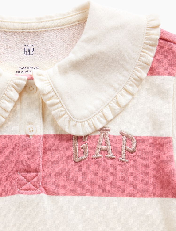 Baby & Toddler French Terry Logo Rugby Dress gap baby toddler french terry logo rugby dress