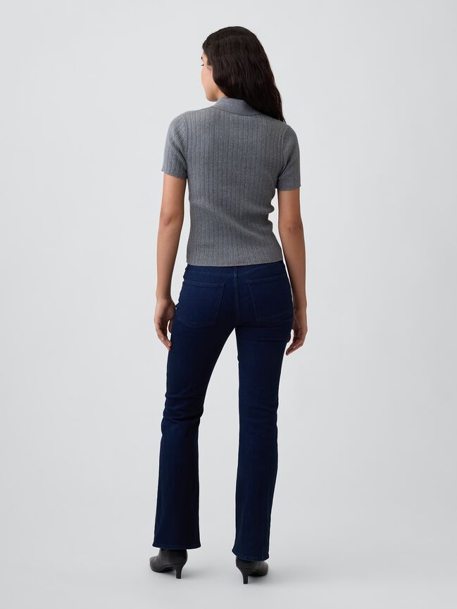 Mid Rise Boot Jeans gap mid rise boot jeans
