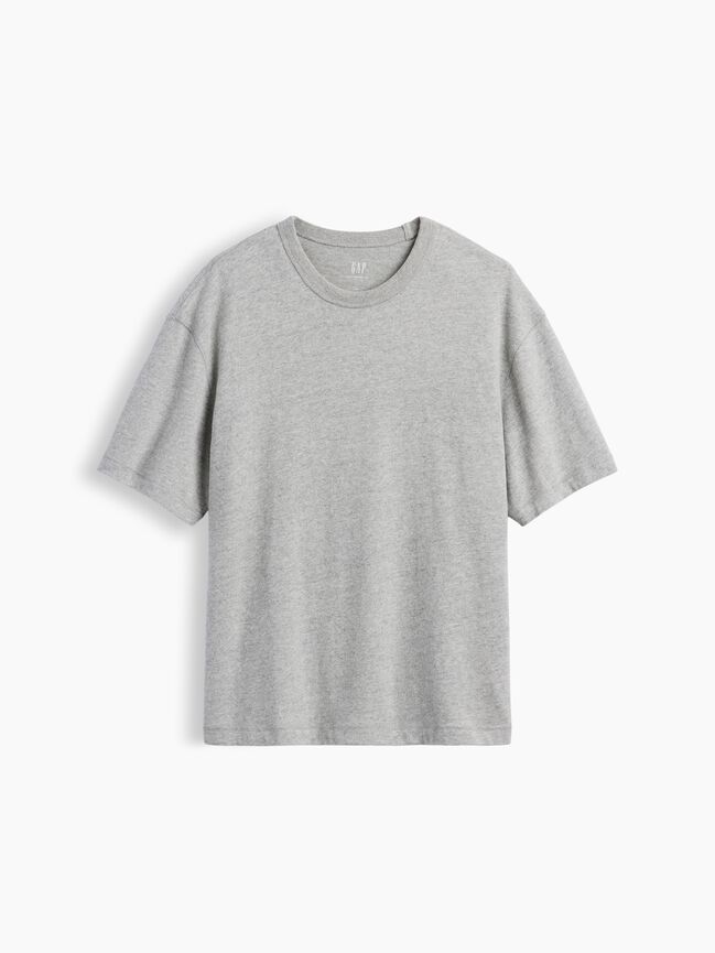 Adult Heavyweight Crop T-Shirt gap adult heavyweight crop t shirt