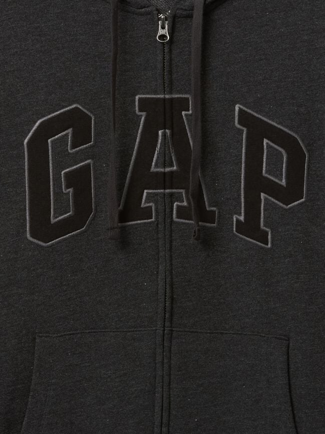 Gap Logo Zip Hoodie gap logo zip hoodie