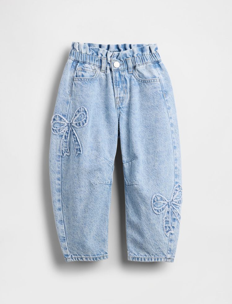 Baby & Toddler Bow Horseshoe Jeans gap baby toddler bow horseshoe jeans